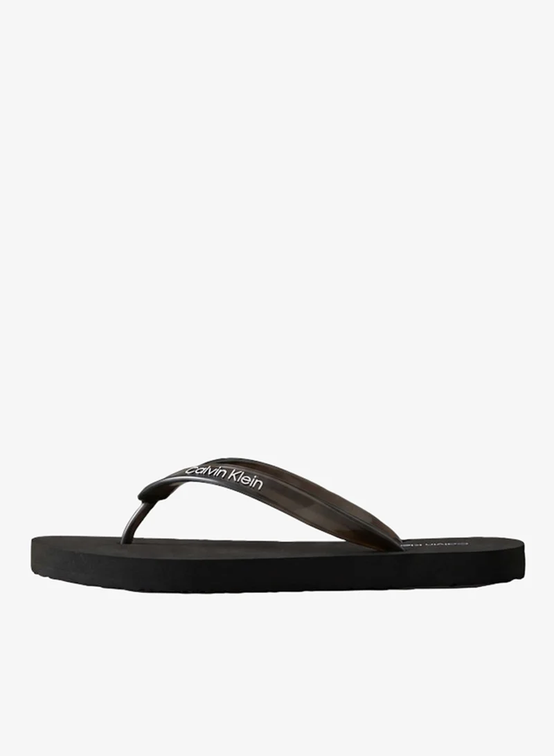 CALVIN KLEIN Arwa - Metallic Pearlised Flip Flops